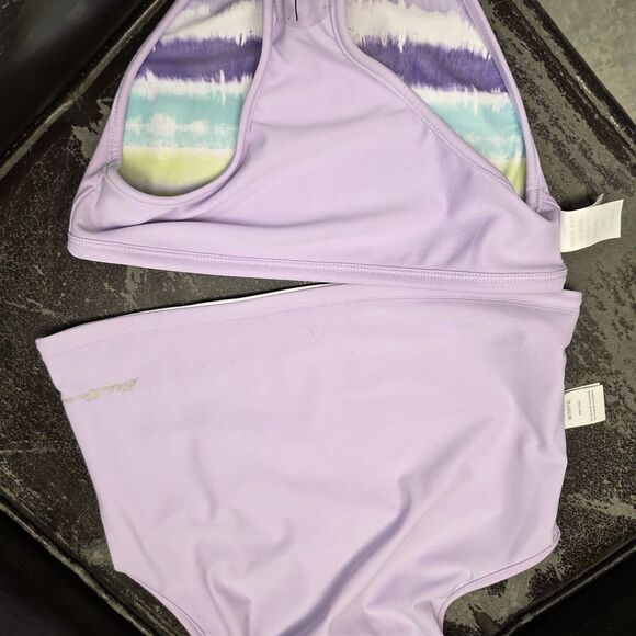 Eddie Bauer Youth Reversible 2 Piece Swim Girls Medium 10/12 Swimming Summer - Picture 11 of 12